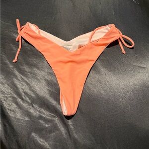 Women's Orange Bikini Bottom
